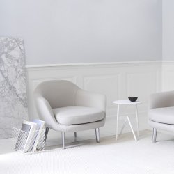 Normann Copenhagen Stock Sidebord - Hvid