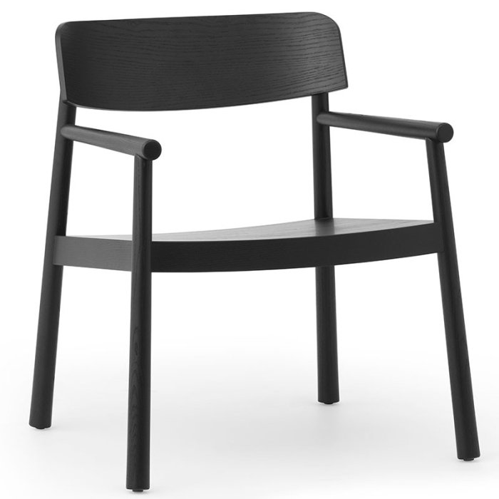 Normann Copenhagen Timb Loungestol - Sort  