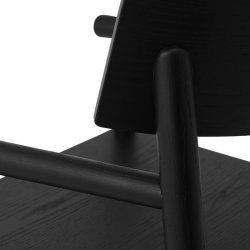Normann Copenhagen Timb Loungestol - Sort  