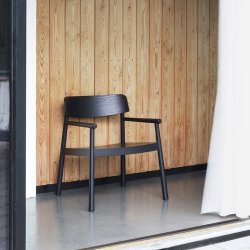 Normann Copenhagen Timb Loungestol - Sort  
