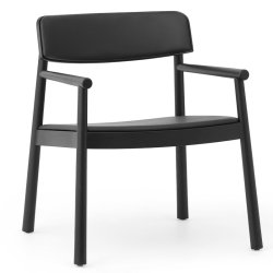 Normann Copenhagen Timb Loungestol - Sort/Sort  