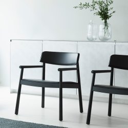 Normann Copenhagen Timb Loungestol - Sort/Sort  