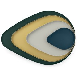 Normann Copenhagen - Tivoli - Peacock bakke Small - Antik Celadon