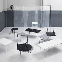 Normann Copenhagen Union Spisebord - 90x140 cm - Hvid