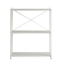 Novoform ARTURO Reolmodul Med 3 Hylder Light Grey