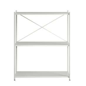 Novoform ARTURO Reolmodul Med 3 Hylder Light Grey