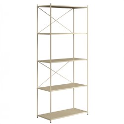 Novoform ARTURO Reolmodul Med 5 Hylder Desert Sand