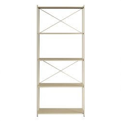 Novoform ARTURO Reolmodul Med 5 Hylder Desert Sand