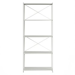 Novoform ARTURO Reolmodul Med 5 Hylder Light Grey