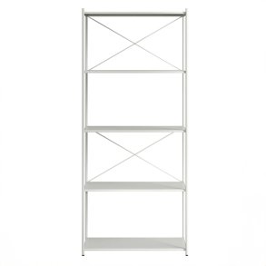 Novoform ARTURO Reolmodul Med 5 Hylder Light Grey
