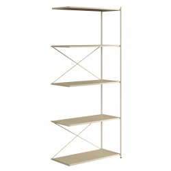 Novoform ARTURO Tillgsmodul Med 5 Hylder Desert Sand