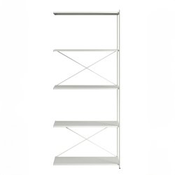 Novoform ARTURO Tillgsmodul Med 5 Hylder Light Grey
