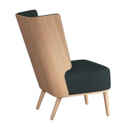 Novoform Serena Lounge Chair Eg Natur/Phantom Grey