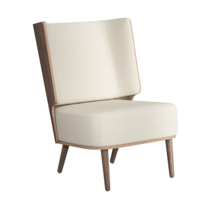 Novoform Serena Lounge Chair Mrk Eg/Sweet Vanilla