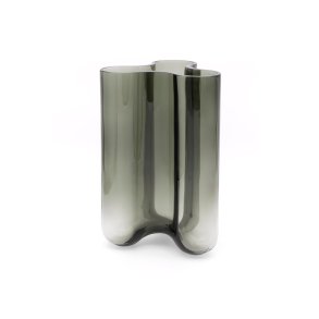 Novoform Clover Vase Large Smokey Green