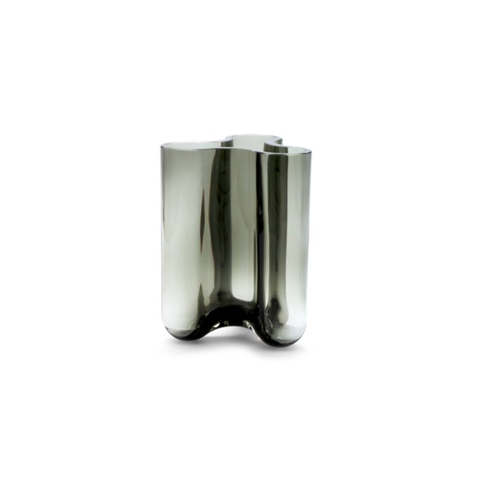 Novoform Clover Vase Small Smokey Green