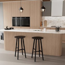 Novoform Di Volo Barstol 75 cm Sort Eg