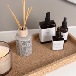 Novoform Rektangulr Korkbakke Natur