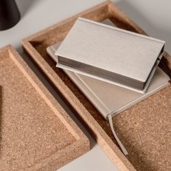 Novoform Rektangulr Korkbakke Natur