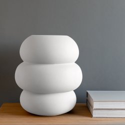 Novoform SOFT SHAPE Vase Hvid