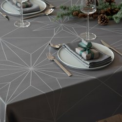 Novoform STARS Stofservietter 4 stk. Winter Grey