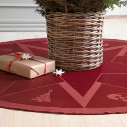Novoform STARS Juletrstppe Advent Red