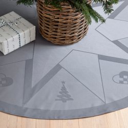 Novoform STARS Juletrstppe Winter Grey