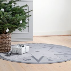Novoform STARS Juletrstppe Winter Grey