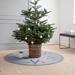 Novoform STARS Juletrstppe Winter Grey