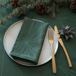 Novoform STARS Stofservietter 4 stk. Spruce Green