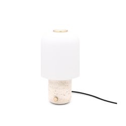 Novoform TOKYO Bordlampe Travertin