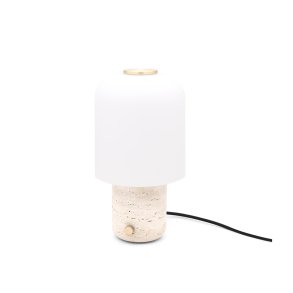 Novoform TOKYO Bordlampe Travertin