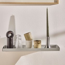 OYOY Bakku Hylde Lille Aluminium