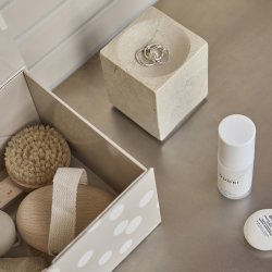 OYOY Hako Opbevaringskasse A5 Prikket Off-White