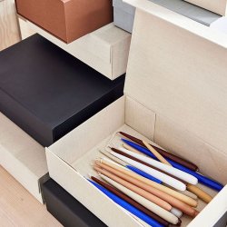 OYOY Hako Opbevaringskasse A3 Clay Melange