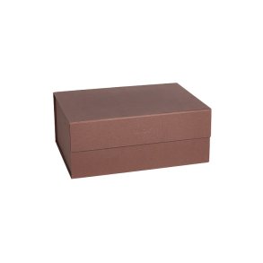 OYOY Hako Opbevaringskasse A4 Dark Caramel