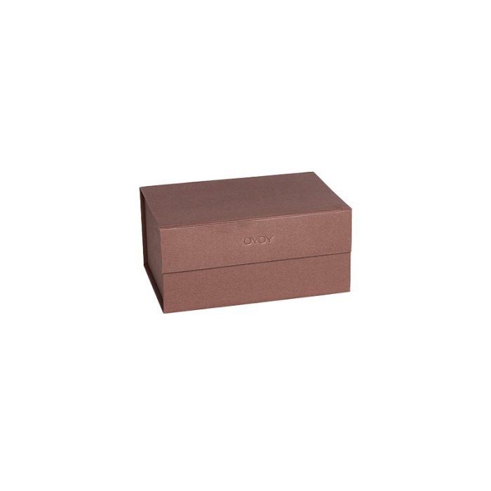 OYOY Hako Opbevaringskasse A5 Dark Caramel