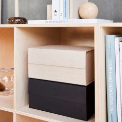 OYOY Hako Opbevaringskasse A5 Sort