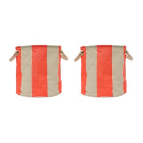 OYOY Kara Opbevaringskurv Medium Cherry Red 2 Stk.