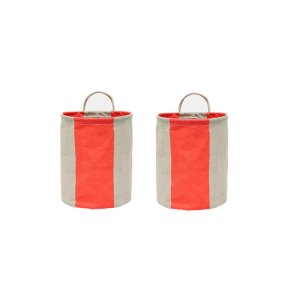 OYOY Kara Opbevaringskurv Small Cherry Red 2 Stk.