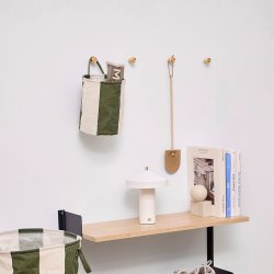 OYOY Kara Opbevaringskurv Small Dark Green 2 Stk.