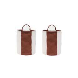 OYOY Kara Opbevaringskurv Small Nutmeg 2 Stk.