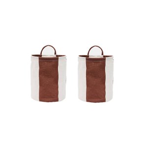 OYOY Kara Opbevaringskurv Small Nutmeg 2 Stk.