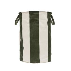 OYOY Kara Vasketjskurv/Opbevaringskurv Large Dark Green