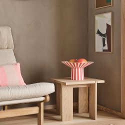 OYOY Kara Aflangt Pudebetrk 30x60 cm Coral