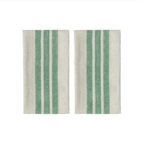 OYOY Linu Viskestykker 2 stk Grn