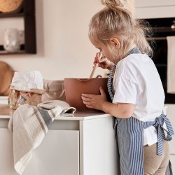 OYOY Linu Viskestykker 2 stk Sort