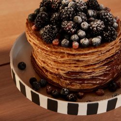 OYOY Toppu Fad Sort/Hvid Stor