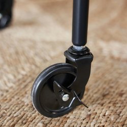 OYOY Maki Trolley Rullebord Sort