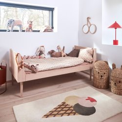 OYOY Mini Kirsebr Rattan Vgspejl